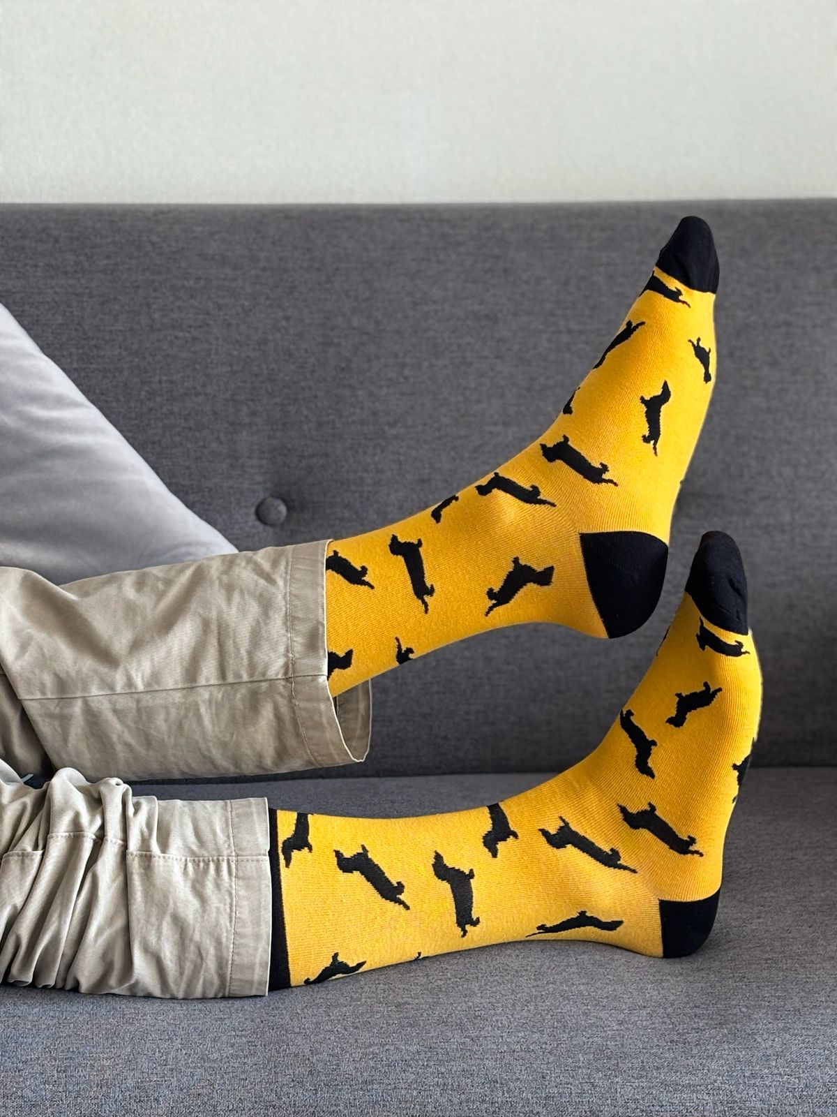 🧦 Calcetines Perrito "Salchicha"💛