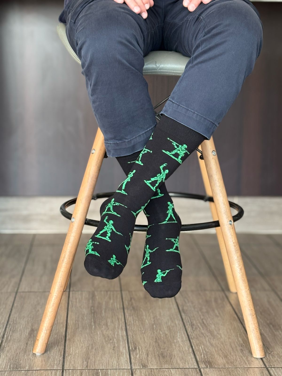 🪖 Calcetines "Soldaditos" – ¡Firmes, Marrr! 🎖️