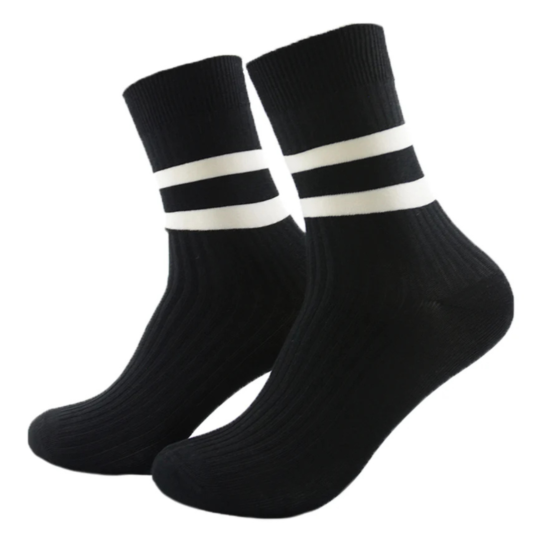 🧦 Calcetines "Black Stripes" 🏁