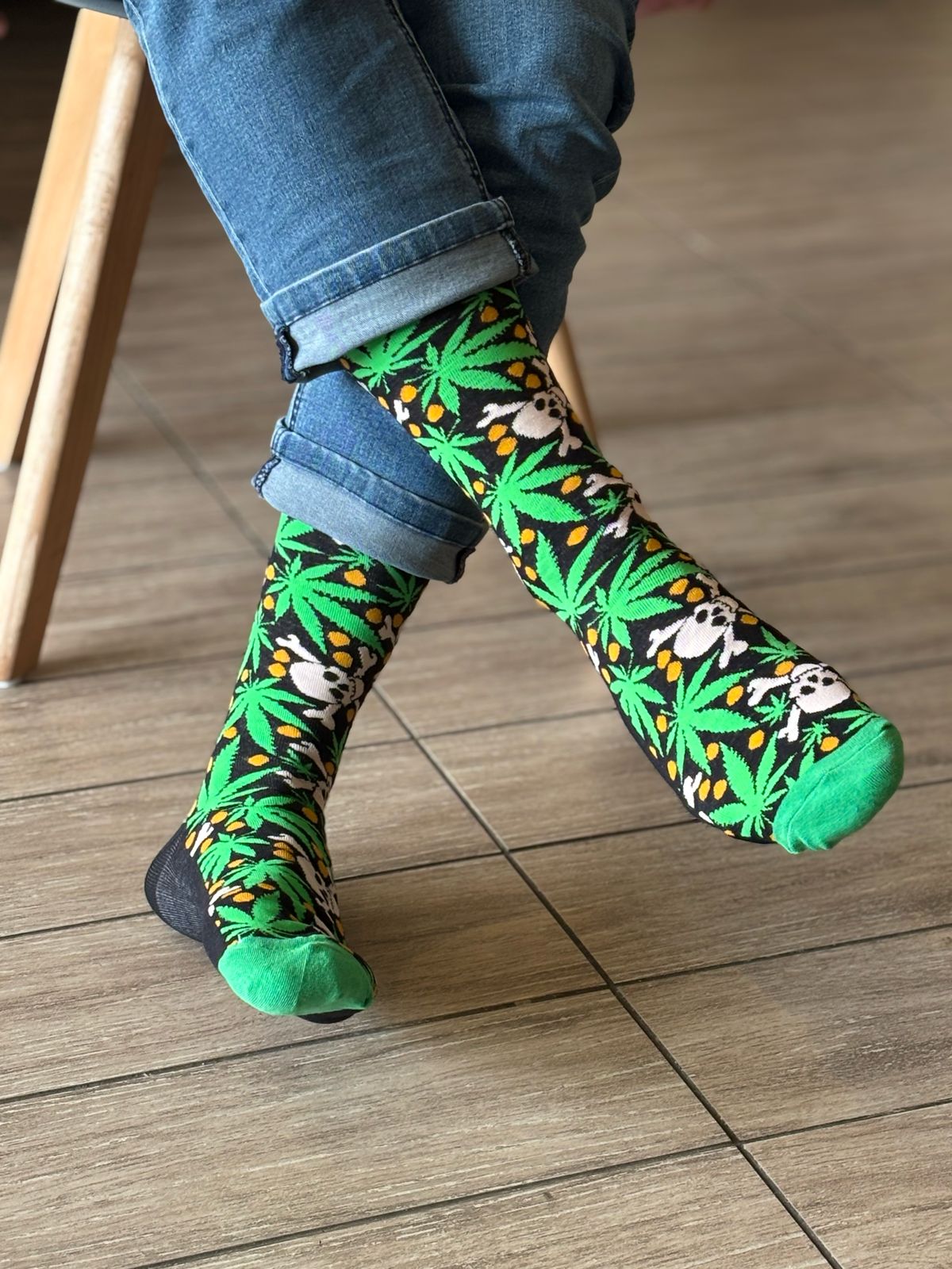 💀 Calcetines "Calavera Floral"✨