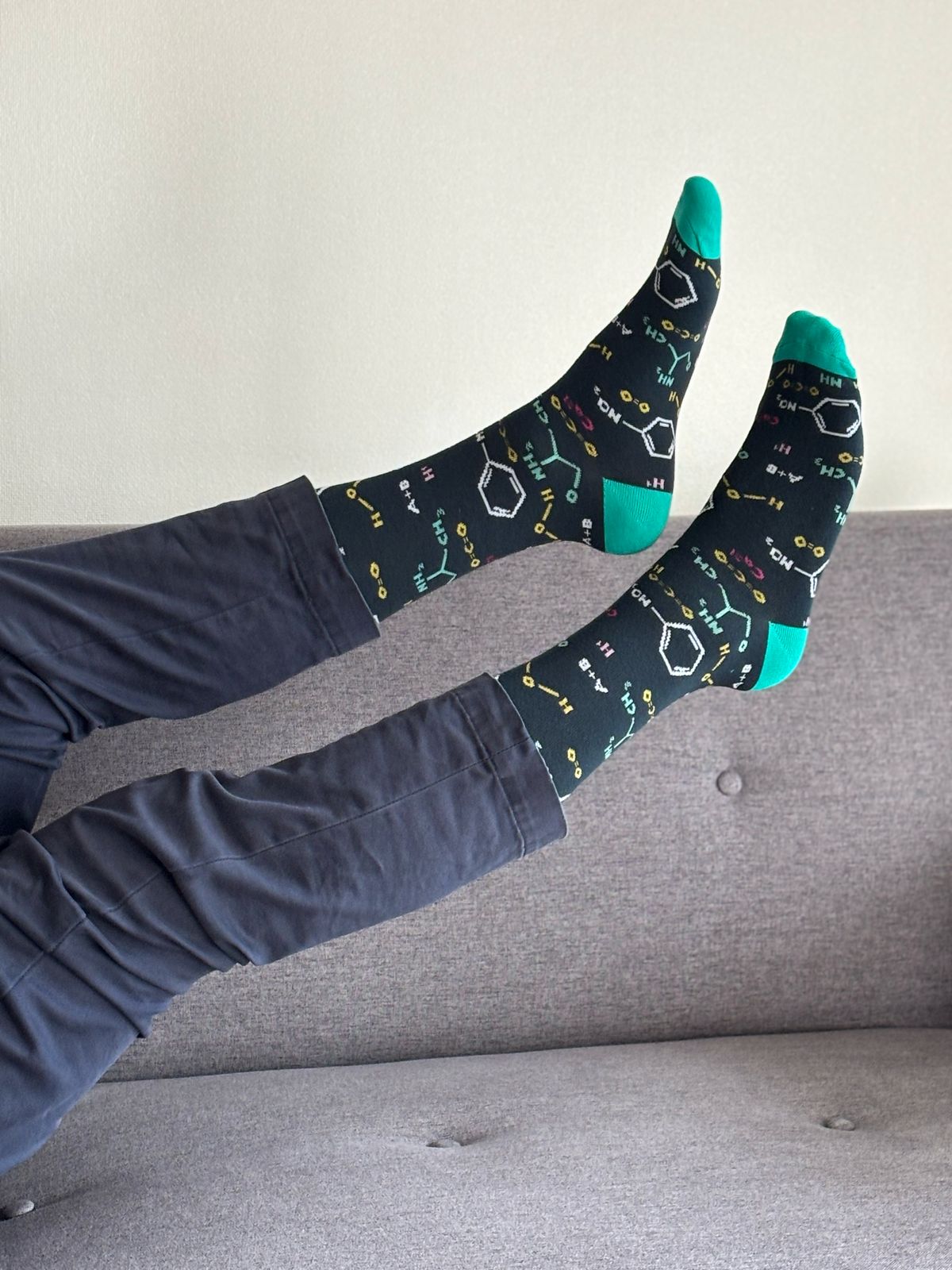 🧪 Calcetines "Fórmulas Químicas"🧬