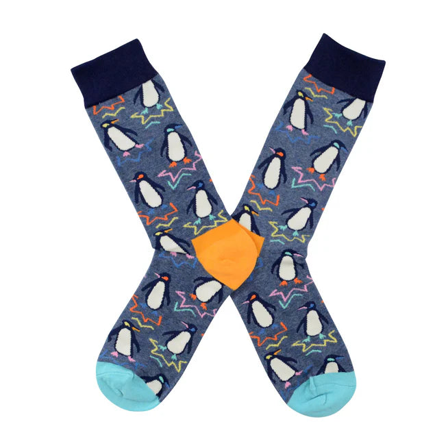 🐧 Calcetines "Pingüinos en el Agua" ❄️