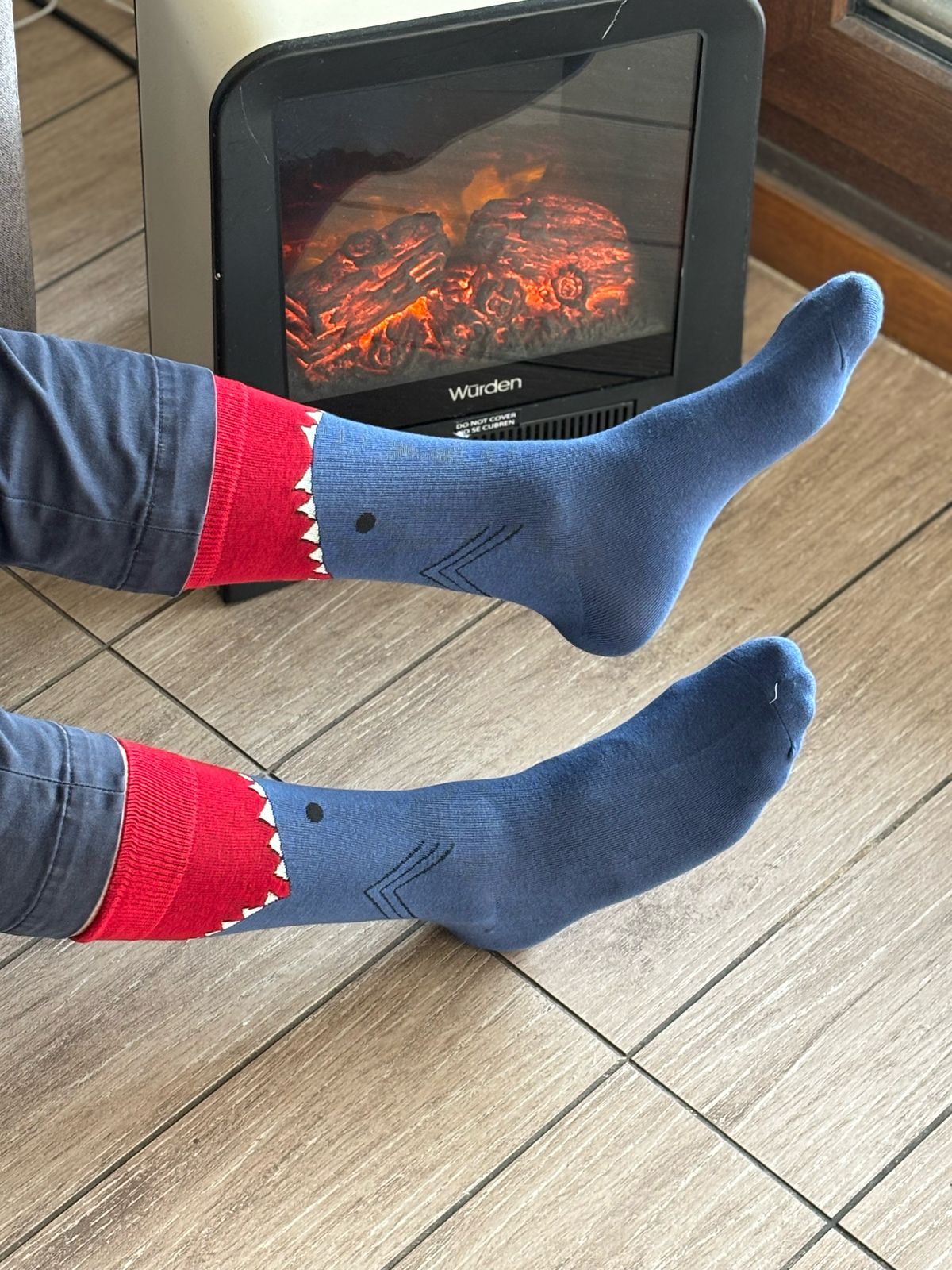 🦈 Calcetines "Tiburón Azul"🌊