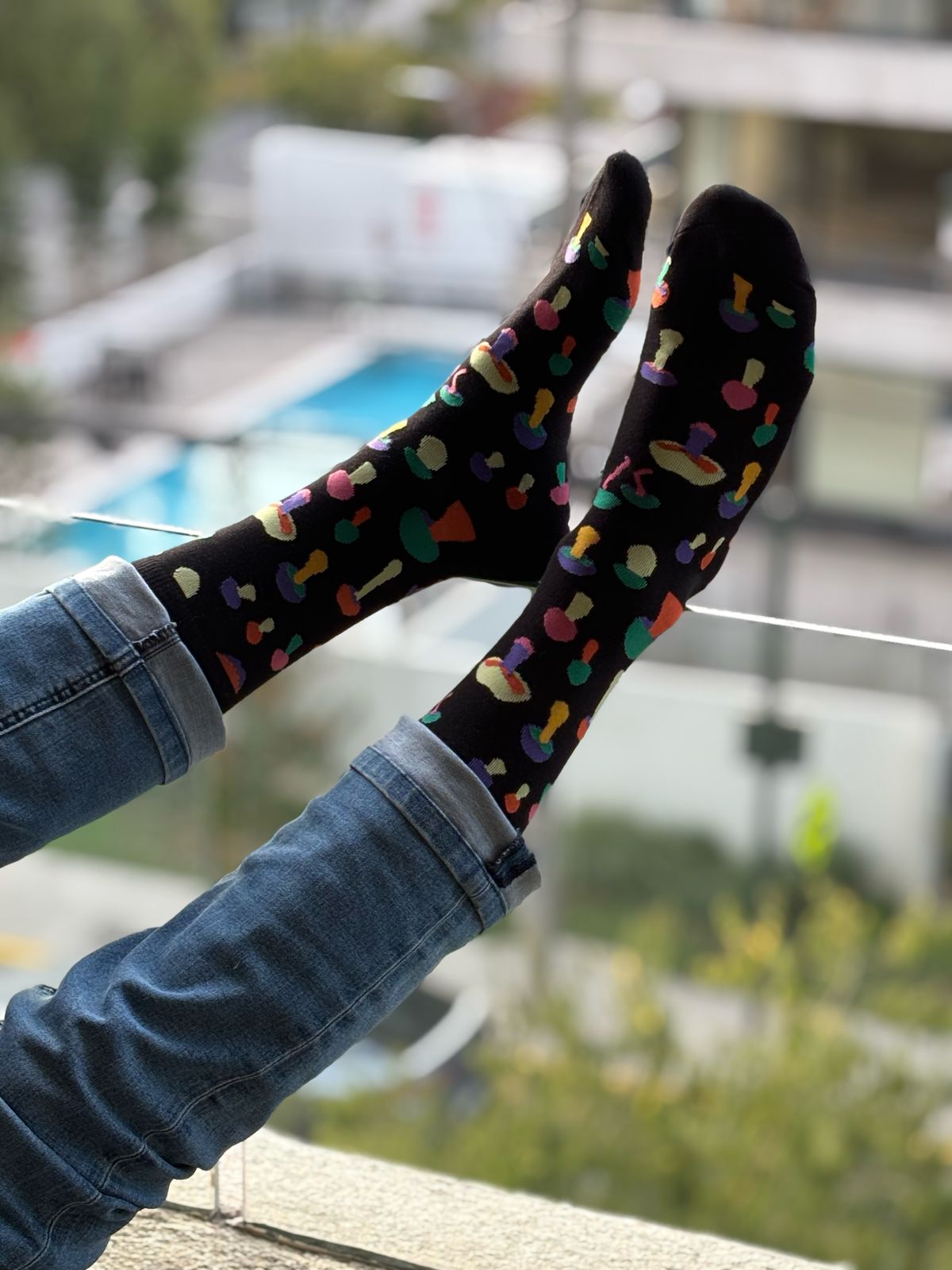 🍄 Calcetines "Hongos de Colores" 🌈