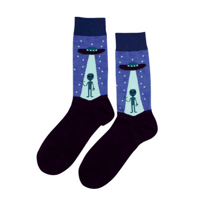 🛸 Calcetines "OVNI con Alien"👽