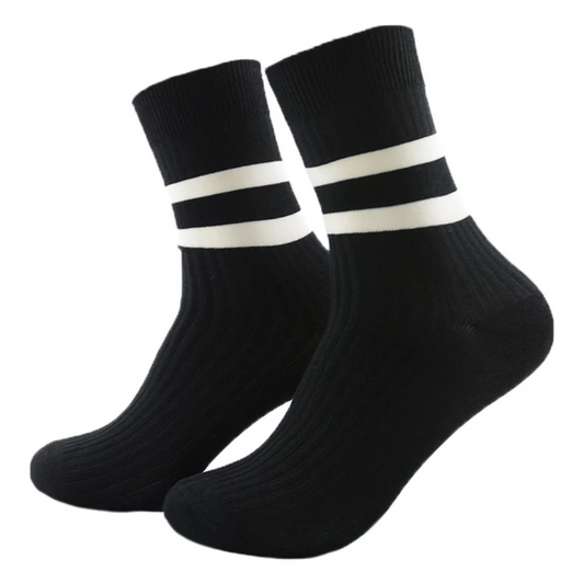🧦 Calcetines "Black Stripes" 🏁