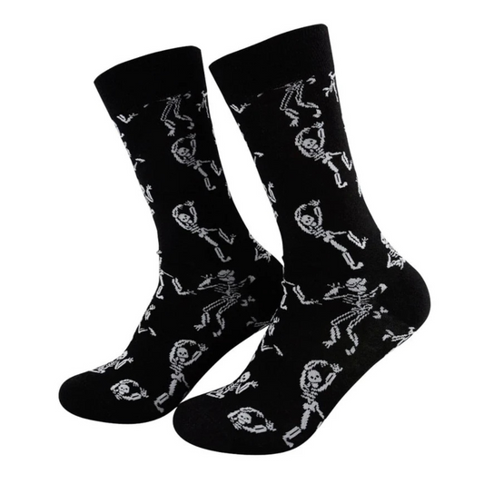 🖤💀 Calcetines “Fiesta Mortal” –💃🕺