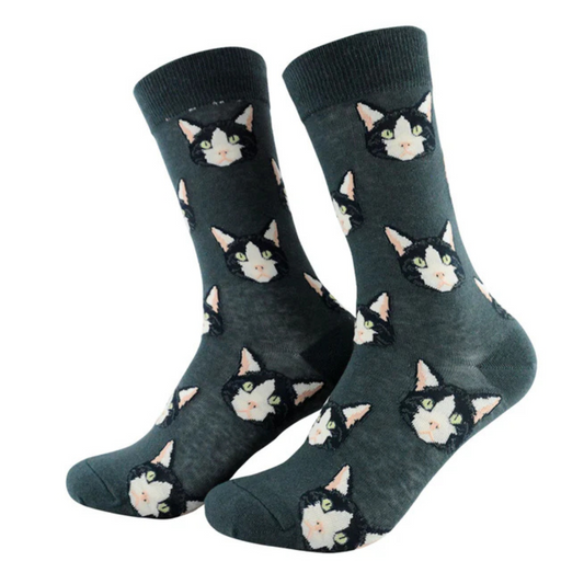 🧦 Calcetines “Caritas Gatunas” – 😺