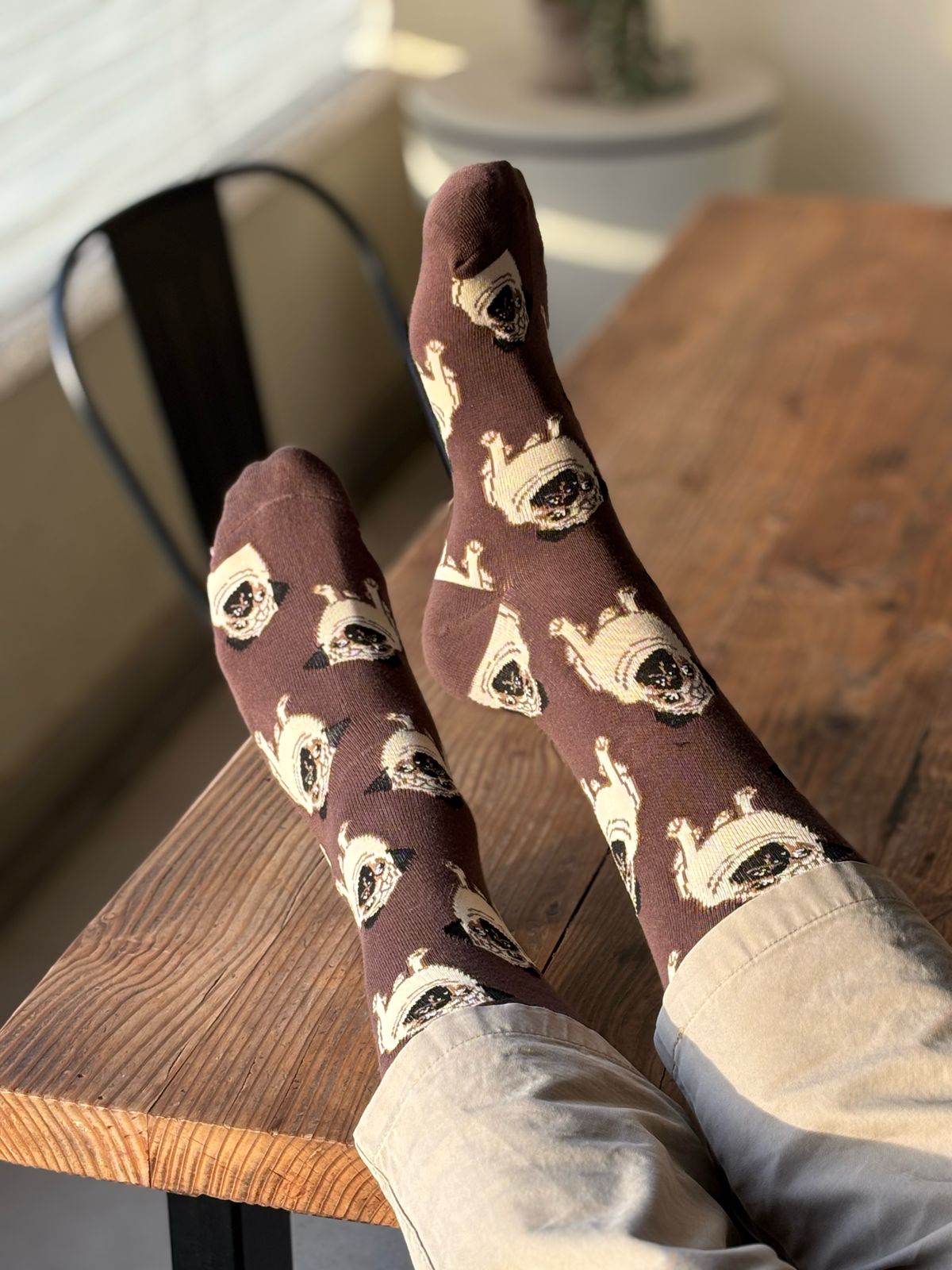 🐾 Calcetines "Perrito Pug"🐶