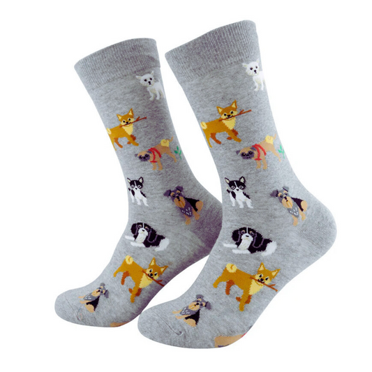 🐾 Calcetines “Perritos jugando” – 🐕