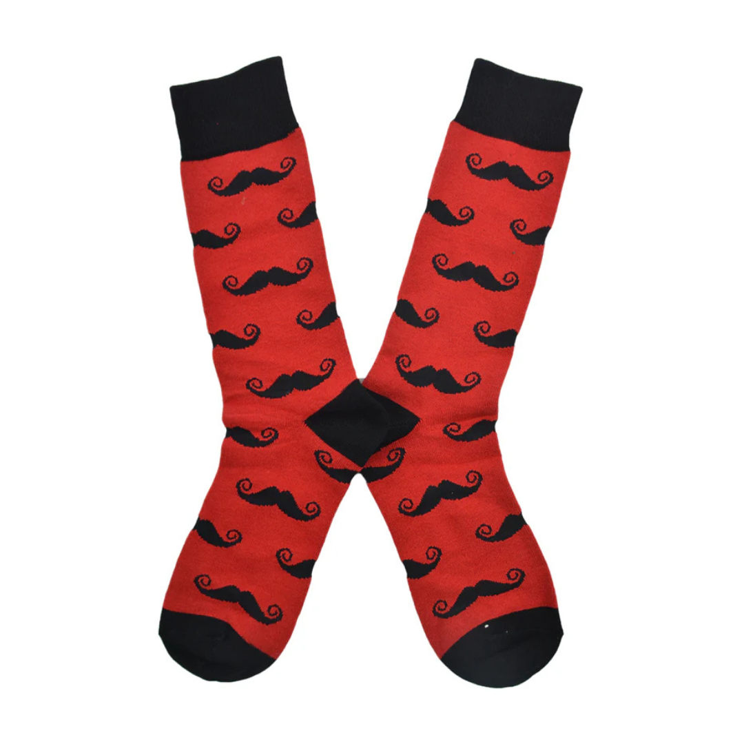 🧦 Calcetines “Señor Bigote” 👨🏻‍🦰
