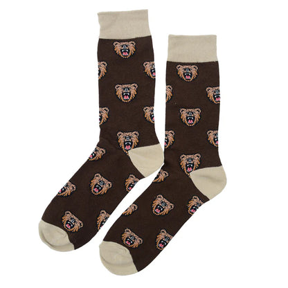🐻 Calcetines "Oso Grizzly"🌲