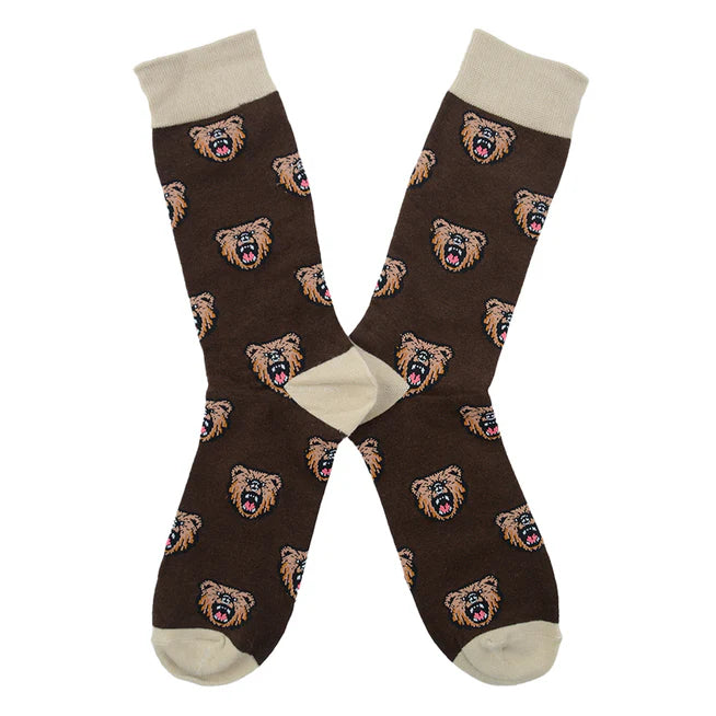 🐻 Calcetines "Oso Grizzly"🌲