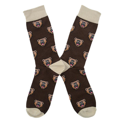 🐻 Calcetines "Oso Grizzly"🌲