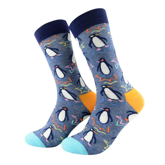 🐧 Calcetines "Pingüinos en el Agua" ❄️
