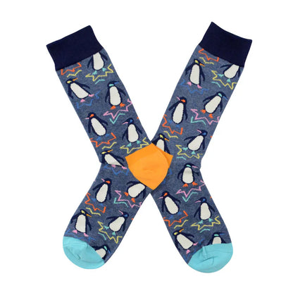 🐧 Calcetines "Pingüinos en el Agua" ❄️