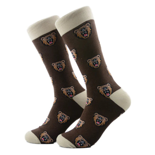 🐻 Calcetines "Oso Grizzly"🌲