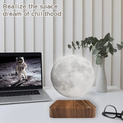 Lampara Lunar Flotante 3D
