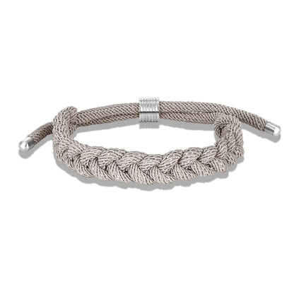 Pulsera de Supervivencia Ajustable con Cordones – Diseño Creativo Hecho a Mano para Rescate y Camping al Aire Libre