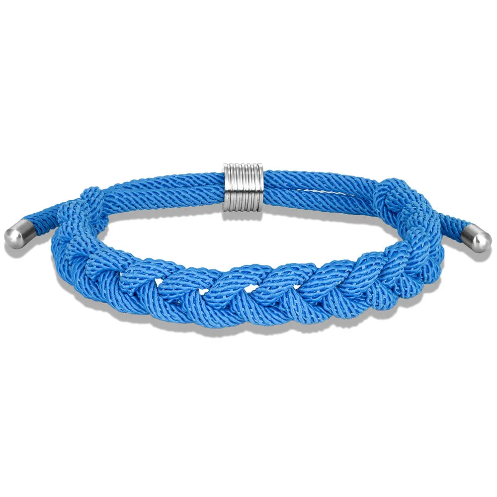 Pulsera de Supervivencia Ajustable con Cordones – Diseño Creativo Hecho a Mano para Rescate y Camping al Aire Libre