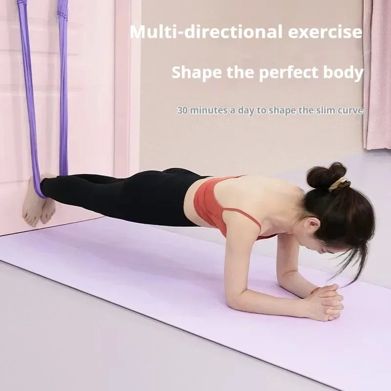 Set de Yoga Aéreo con Accesorios para Estiramiento