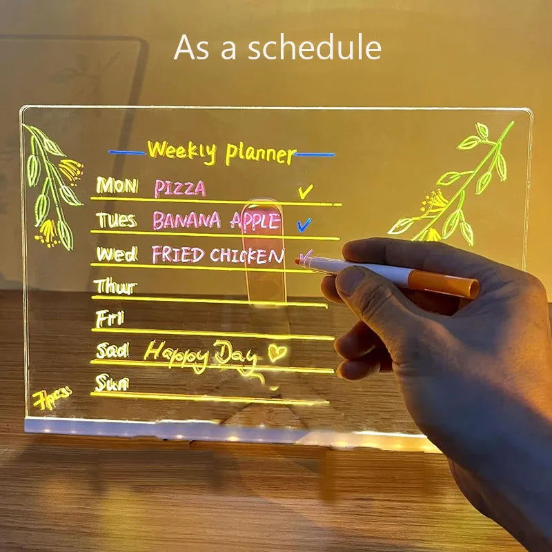 Tablero LED de Dibujo