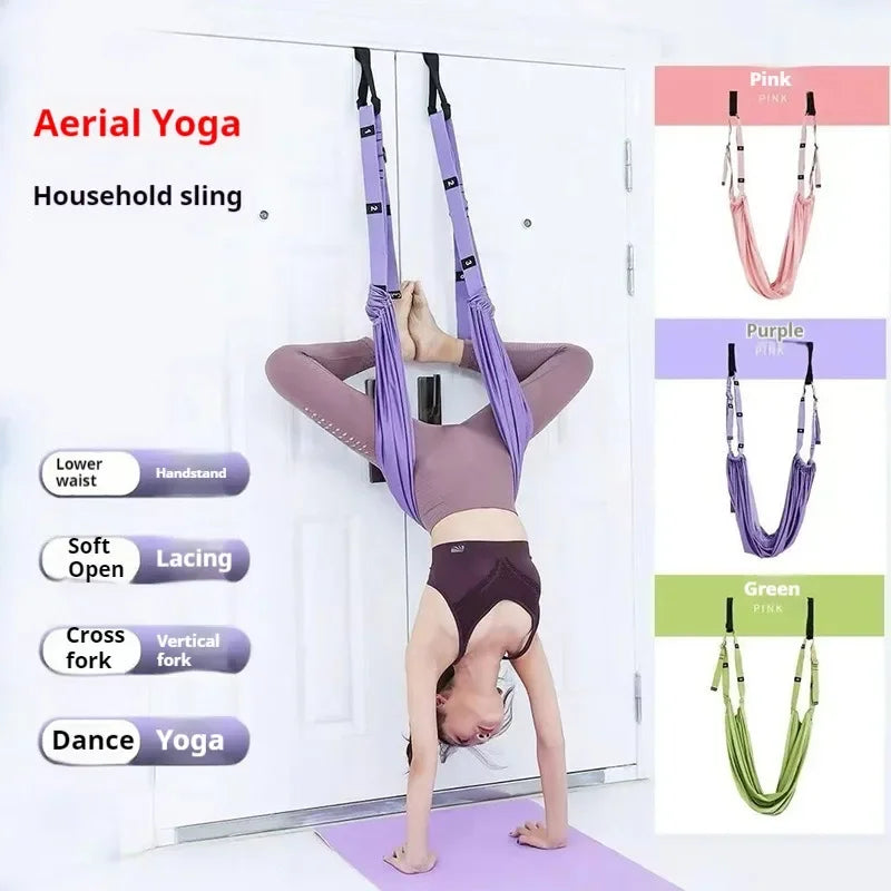 Set de Yoga Aéreo con Accesorios para Estiramiento