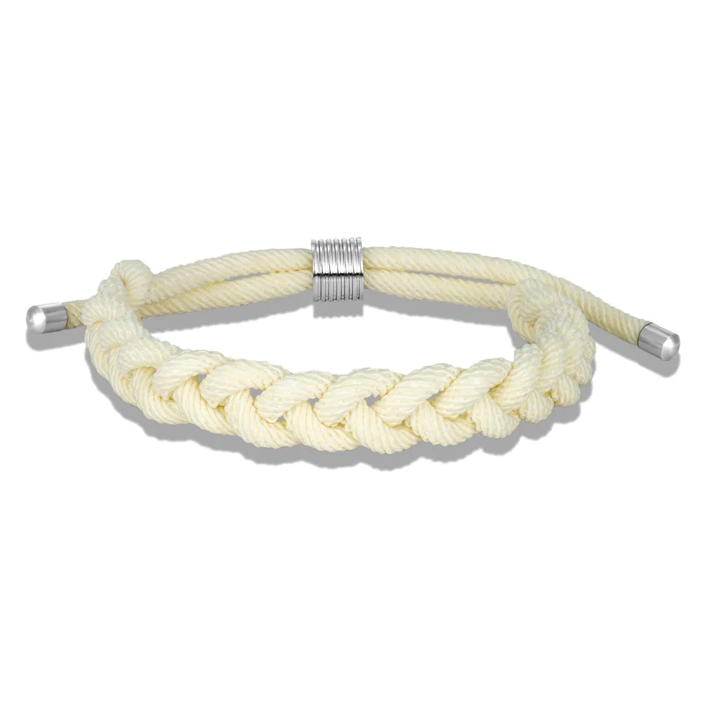 Pulsera de Supervivencia Ajustable con Cordones – Diseño Creativo Hecho a Mano para Rescate y Camping al Aire Libre