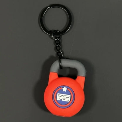 Llavero Mancuerna de Silicona – Regalo Fitness para Amantes del Gimnasio
