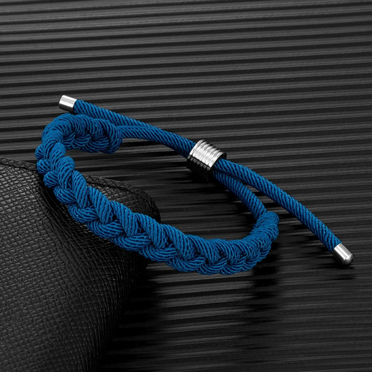 Pulsera de Supervivencia Ajustable con Cordones – Diseño Creativo Hecho a Mano para Rescate y Camping al Aire Libre
