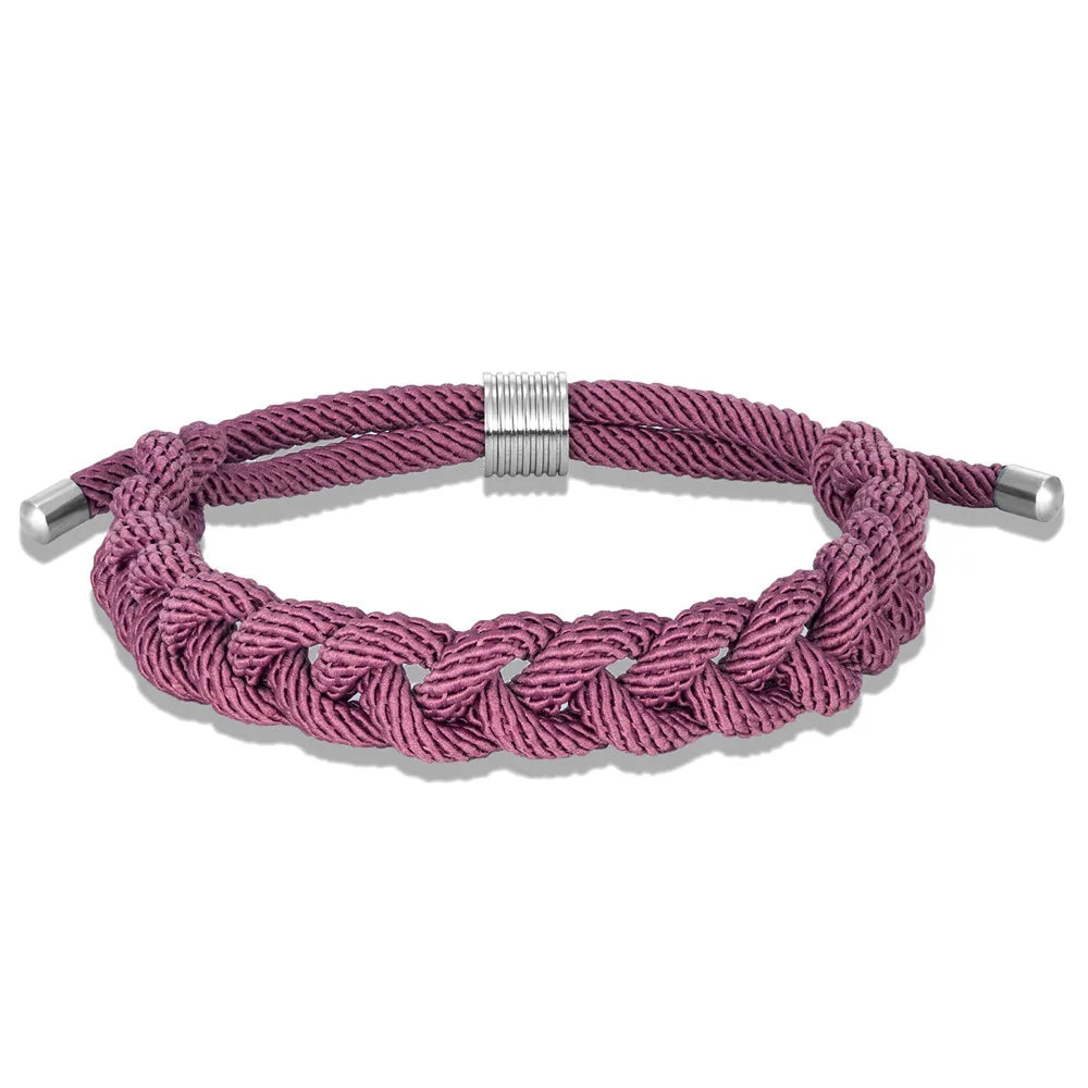 Pulsera de Supervivencia Ajustable con Cordones – Diseño Creativo Hecho a Mano para Rescate y Camping al Aire Libre