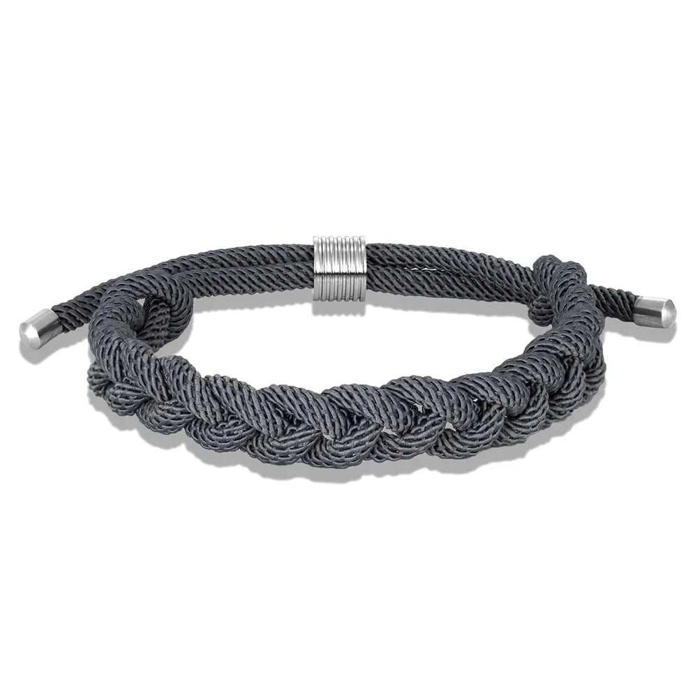 Pulsera de Supervivencia Ajustable con Cordones – Diseño Creativo Hecho a Mano para Rescate y Camping al Aire Libre