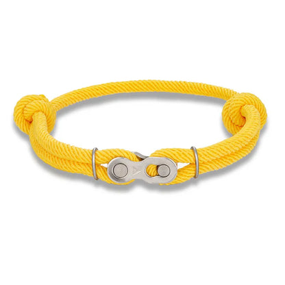 Pulsera de Cadena de Bicicleta para Hombre – Estilo Punk Rock con Cuerda Ajustable