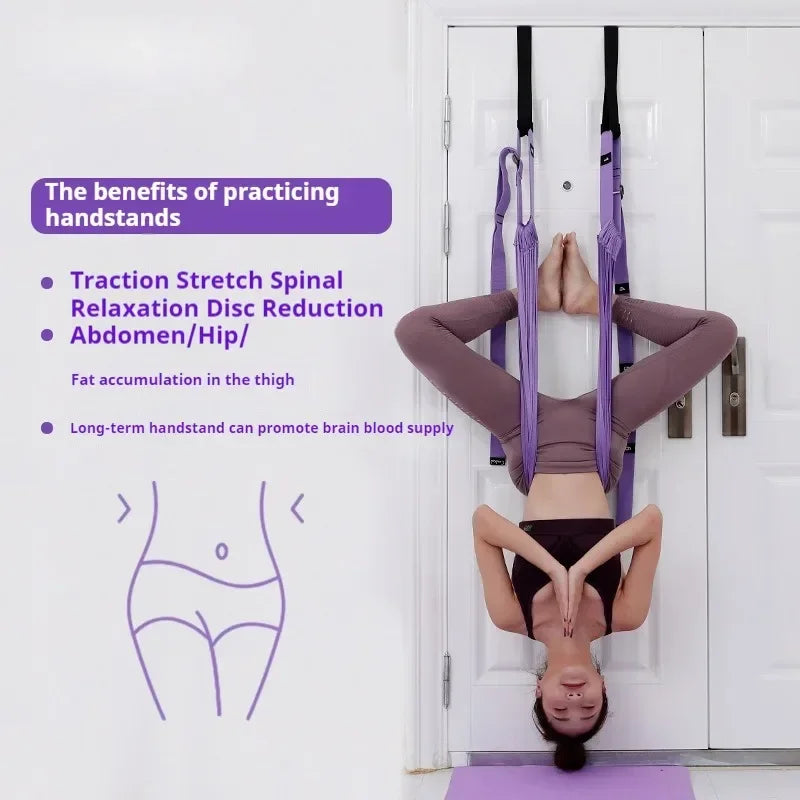Set de Yoga Aéreo con Accesorios para Estiramiento
