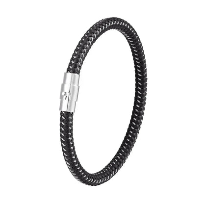 Pulsera de Alambre de Acero para Hombre – Estilo Punk Minimalista, Antidesgaste y Antidecoloración