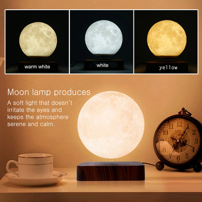 Lampara Lunar Flotante 3D