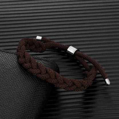 Pulsera de Supervivencia Ajustable con Cordones – Diseño Creativo Hecho a Mano para Rescate y Camping al Aire Libre