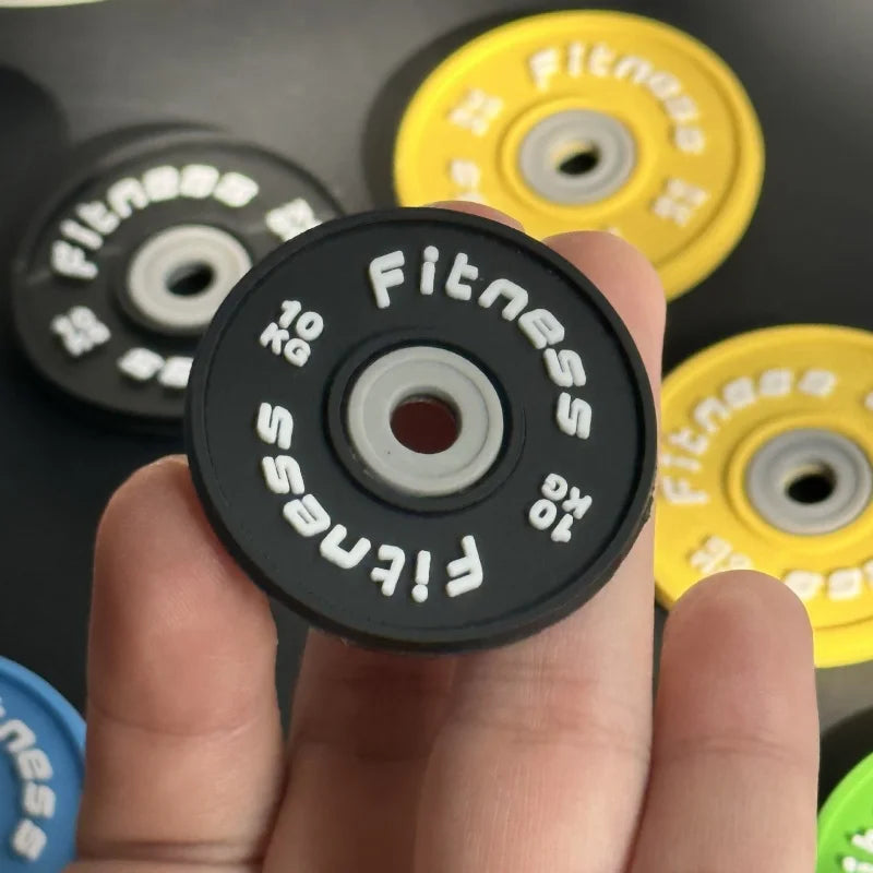Llavero Mancuerna de Silicona – Regalo Fitness para Amantes del Gimnasio