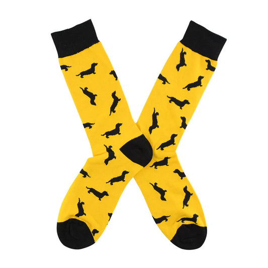 🧦 Calcetines Perrito "Salchicha"💛