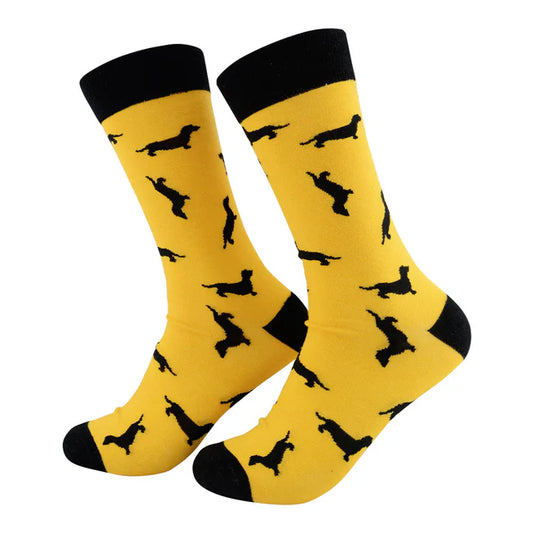 🧦 Calcetines Perrito "Salchicha"💛