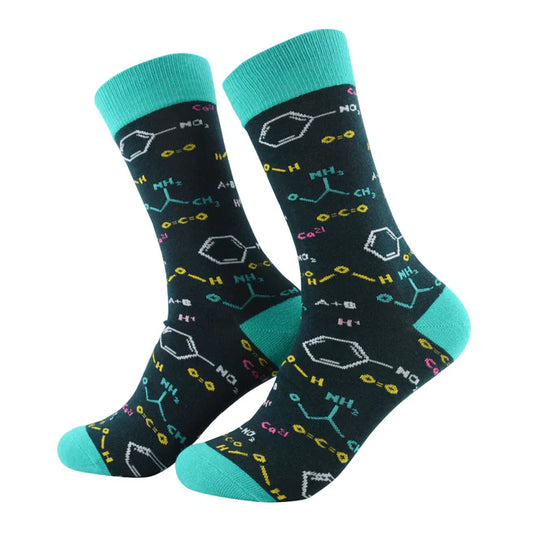 🧪 Calcetines "Fórmulas Químicas"🧬