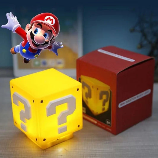 Lámpara Cubo Led Sonido USB