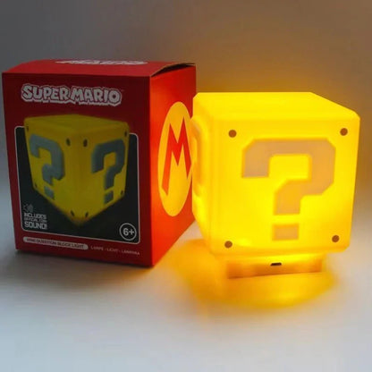 Lámpara Cubo Led Sonido USB
