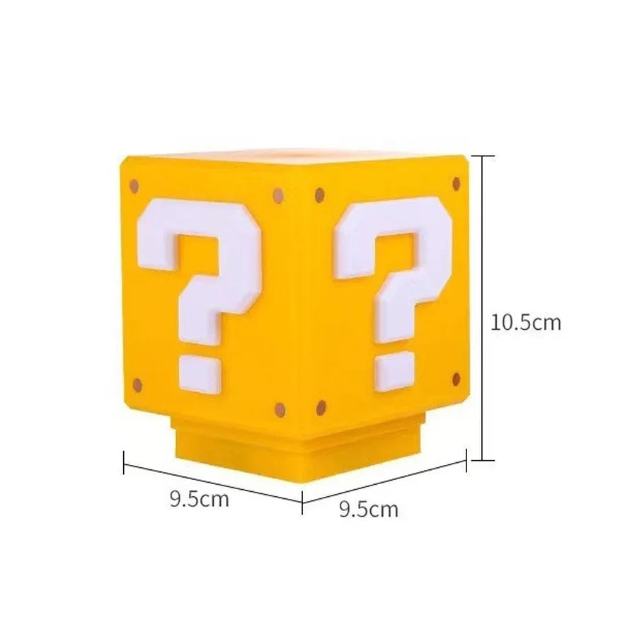 Lámpara Cubo Led Sonido USB