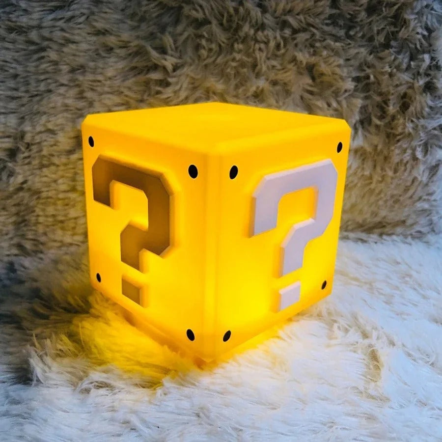 Lámpara Cubo Led Sonido USB